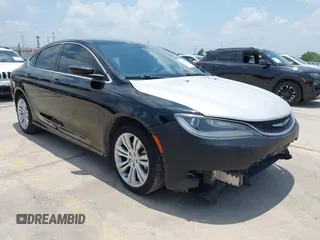 2015 Chrysler 200 Limited with VIN 1C3CCCAB7FN556201, listed as a IAAI auction lot 42499440 with 138,186 mi miles and . Bid and sale history available at DreamBid. Image 1.