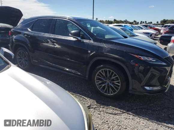 2020 Lexus RX with VIN 2T2YGMDA3LC044444, listed as a Copart auction lot 74065384 with 0 mi miles and Non Repairable. Bid and sale history available at carsss.com. Image 4.