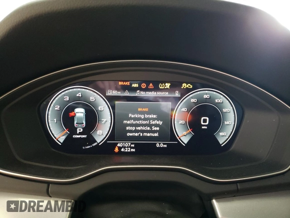2023 Audi Q5 Sportback S line Premium Plus with VIN WA15AAFY9P2045081, listed as a Copart auction lot 58192475 with 40,107 mi miles and Salvage title. Bid and sale history available at DreamBid. Image 9.
