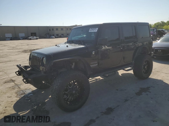 2013 Jeep Wrangler Unlimited Freedom z VIN 1C4BJWDG0DL513902, wystawiony jako Copart lot #52045975 z przebiegiem 166 827 mil mil oraz Szkoda całkowita • Salvage title. Historia ofert i sprzedaży dostępna na DreamBid. Obrazek 1.