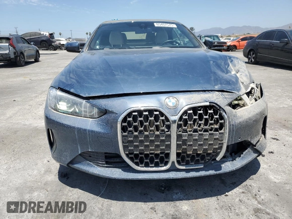 2024 BMW 4 Series 430i с VIN WBA23AT05RCP03975, выставлен на аукционе Copart как лот 65407575 с пробегом Не указан миль и Списание • Salvage title. История ставок и продаж доступна на DreamBid. Изображение 5.
