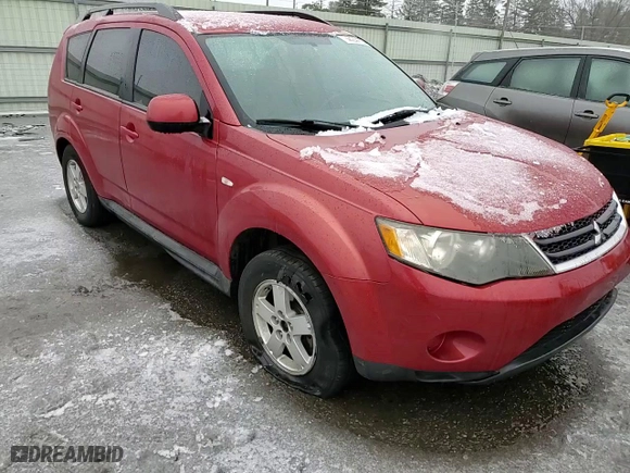 2009 Mitsubishi Outlander ES with VIN JA4LT21WX9Z002120, listed as a Copart auction lot 44244725 with 189,479 mi miles and Salvage Title. Bid and sale history available at carsss.com. Image 11.