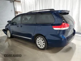2012 Toyota Sienna LE with VIN 5TDJK3DC1CS040870, listed as a Copart auction lot 46342545 with 189,387 mi miles and Salvage Title. Bid and sale history available at carsss.com. Image 2.