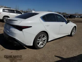 2022 Lexus IS 300 F Sport with VIN JTHG81F22N5048386, listed as a Copart auction lot 50172825 with 19,945 mi miles and Clean title. Bid and sale history available at DreamBid. Image 3.
