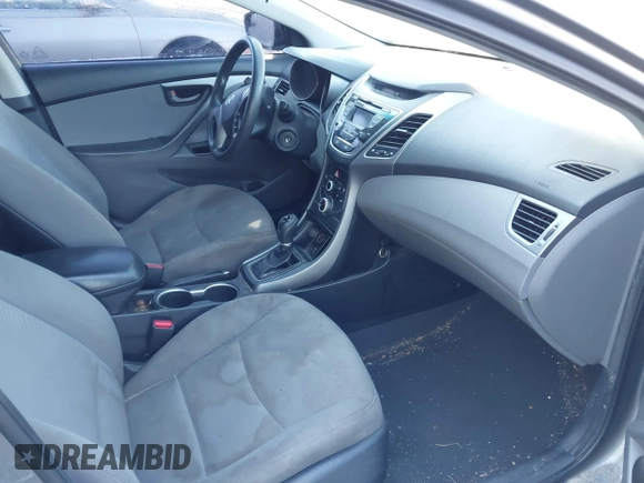 2014 Hyundai Elantra SE with VIN 5NPDH4AE7EH470516, listed as a IAAI auction lot 41750641 with 193,127 mi miles and . Bid and sale history available at DreamBid. Image 5.