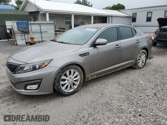 2015 Kia Optima EX с VIN 5XXGN4A77FG514163, выставлен на аукционе Copart как лот 56245325 с пробегом 135 071 миль миль и Чистый • Clean title. История ставок и продаж доступна на DreamBid. Изображение 1.