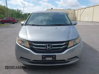 2017 Honda Odyssey EX-L with VIN 5FNRL5H66HB013840, listed as a IAAI auction lot 41768858 with 100,547 mi miles and . Bid and sale history available at DreamBid. Image 6.