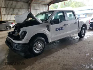 2024 Ford F-150 with VIN 1FTEW1K89RKD05902, listed as a Copart auction lot 80158894 with 3,935 mi miles and Salvage title. Bid and sale history available at DreamBid. Image 1.