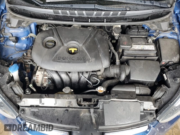 2016 Hyundai Elantra SE z VIN 5NPDH4AE2GH724409, wystawiony jako Copart lot #59843945 z przebiegiem 180 526 mil mil oraz Szkoda całkowita • Salvage title. Historia ofert i sprzedaży dostępna na DreamBid. Obrazek 11.