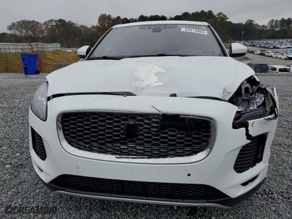 2019 Jaguar E-PACE S with VIN SADFJ2FX3K1Z51026, listed as a Copart auction lot 83914864 with 75,524 mi miles and Salvage Title. Bid and sale history available at carsss.com. Image 5.