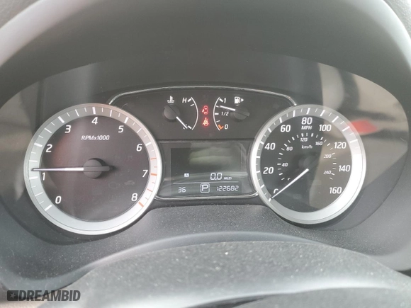 2015 Nissan Sentra SV with VIN 3N1AB7AP7FY293383, listed as a Copart auction lot 46693425 with 122,682 mi miles and Salvage Title. Bid and sale history available at carsss.com. Image 9.