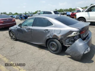 2015 Lexus IS 250 with VIN JTHCF1D21F5020586, listed as a Copart auction lot 60641525 with 156,302 mi miles and Salvage title. Bid and sale history available at DreamBid. Image 2.