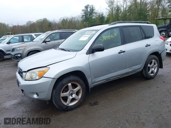 2008 Toyota RAV4 with VIN JTMBD33V985174122, listed as a IAAI auction lot 42050652 with 131,616 mi miles. Bid and sale history available at carsss.com. Image 2.