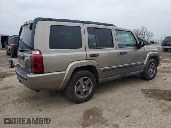 2006 Jeep Commander z VIN 1J8HG48N66C182857, wystawiony jako Copart lot #80734914 z przebiegiem 138 838 mil mil oraz Szkoda całkowita • Salvage title. Historia ofert i sprzedaży dostępna na DreamBid. Obrazek 3.