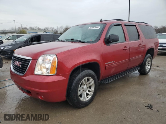 2012 GMC Yukon XL SLT with VIN 1GKS2KE77CR241790, listed as a Copart auction lot 80852344 with 180,827 mi miles and Salvage Title. Bid and sale history available at carsss.com. Image 1.
