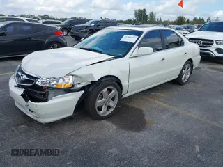 2003 Acura TL Type S with VIN 19UUA56853A081036, listed as a IAAI auction lot 41487293 with 83,137 mi miles. Bid and sale history available at carsss.com. Image 2.