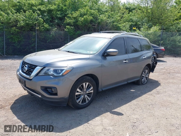 2018 Nissan Pathfinder SL with VIN 5N1DR2MM6JC631170, listed as a IAAI auction lot 42117981 with 84,149 mi miles and . Bid and sale history available at DreamBid. Image 2.
