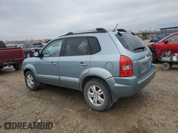 2006 Hyundai Tucson GLS with VIN KM8JN12D96U445961, listed as a Copart auction lot 89276815 with 191,267 mi miles and Salvage Title. Bid and sale history available at carsss.com. Image 2.