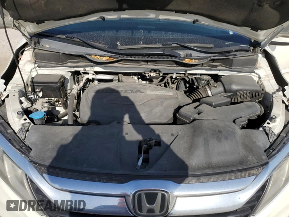 2018 Honda Odyssey EX-L with VIN 5FNRL6H72JB005268, listed as a Copart auction lot 50263645 with 136,036 mi miles and Salvage Title. Bid and sale history available at carsss.com. Image 13.