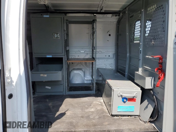 2011 Ford Econoline Cargo Commercial with VIN 1FTNE2EL0BDB35092, listed as a Copart auction lot 60237545 with 124,860 mi miles and Clean title. Bid and sale history available at DreamBid. Image 11.