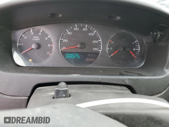 2007 Chevrolet Impala LT with VIN 2G1WC58RX79322087, listed as a Copart auction lot 47162465 with 248,525 mi miles and Salvage Title. Bid and sale history available at DreamBid. Image 9.