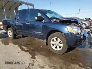 2011 Nissan Titan SV with VIN 1N6BA0ED8BN300633, listed as a Copart auction lot 48545885 with 102,998 mi miles and Salvage Title. Bid and sale history available at DreamBid. Image 4.