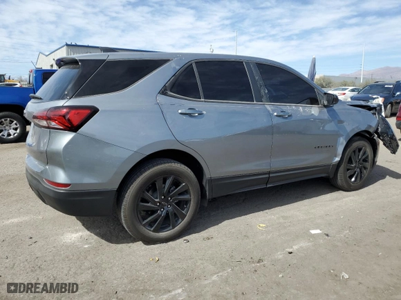 2024 Chevrolet Equinox LS with VIN 3GNAXHEG7RL111267, listed as a Copart auction lot 47445385 with 31,986 mi miles and Salvage Title. Bid and sale history available at carsss.com. Image 3.