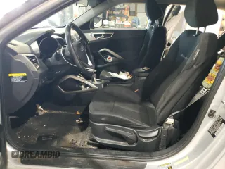 2015 Hyundai Veloster with VIN KMHTC6AD2FU244920, listed as a Copart auction lot 61326855 with 133,141 mi miles and Salvage title. Bid and sale history available at DreamBid. Image 7.