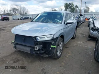2018 Audi Q5 Premium Plus z VIN WA1BNAFY5J2153910, wystawiony jako IAAI lot #41790666 z przebiegiem 87 376 mil mil oraz . Historia ofert i sprzedaży dostępna na DreamBid. Obrazek 2.