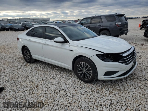 2019 Volkswagen Jetta SEL with VIN 3VWEB7BU7KM248770, listed as a Copart auction lot 41643745 with 37,125 mi miles and Salvage title. Bid and sale history available at DreamBid. Image 4.