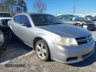 2013 Dodge Avenger SE with VIN 1C3CDZAB5DN662238, listed as a IAAI auction lot 41815308 with 165,278 mi miles and . Bid and sale history available at DreamBid. Image 1.
