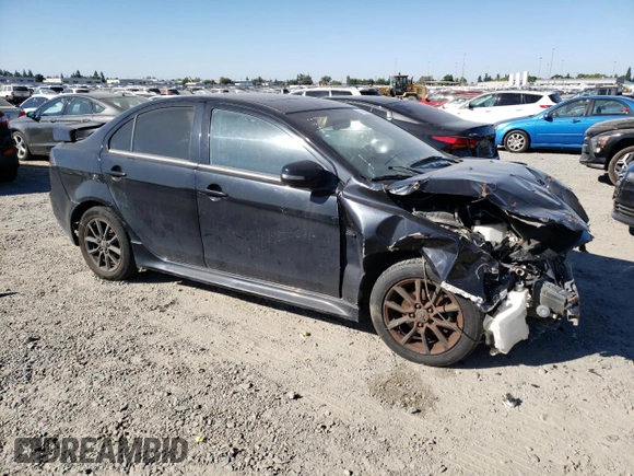 2017 Mitsubishi Lancer ES with VIN JA32U2FU7HU016220, listed as a Copart auction lot 71473644 with 116,094 mi miles and Salvage Title. Bid and sale history available at carsss.com. Image 4.