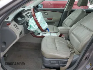2008 Hyundai Azera Limited с VIN KMHFC46F08A297504, выставлен на аукционе Copart как лот 55467735 с пробегом 274 384 миль миль и Списание • Salvage title. История ставок и продаж доступна на DreamBid. Изображение 7.