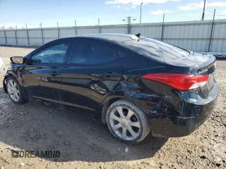 2013 Hyundai Elantra GLS with VIN 5NPDH4AE5DH335890, listed as a Copart auction lot 49496005 with 179,897 mi miles and Salvage title. Bid and sale history available at DreamBid. Image 2.