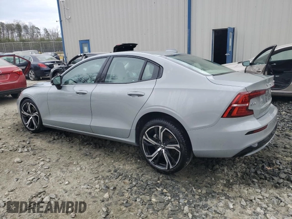 2024 Volvo S60 Core Dark Theme with VIN 7JRL12FK6RG315194, listed as a Copart auction lot 50794865 with Not provided miles and Non repairable. Bid and sale history available at DreamBid. Image 2.