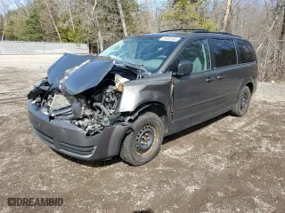 2010 Dodge Grand Caravan SE with VIN 2D4RN4DE8AR276104, listed as a Copart auction lot 51951345 with 0 mi miles and Salvage Title. Bid and sale history available at carsss.com. Image 1.