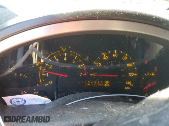 2006 Infiniti QX56 with VIN 5N3AA08C86N806828, listed as a Copart auction lot 50319815 with 175,292 mi miles and Salvage title. Bid and sale history available at DreamBid. Image 9.