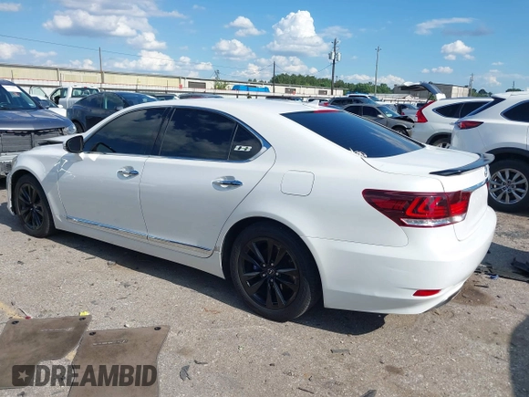2013 Lexus LS 460 with VIN JTHBL5EF9D5120770, listed as a IAAI auction lot 42238113 with 96,129 mi miles and . Bid and sale history available at DreamBid. Image 3.
