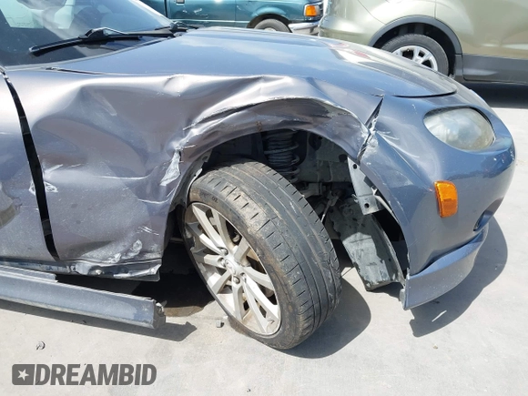 2008 Mazda MX-5 Miata Touring with VIN JM1NC26F580156079, listed as a IAAI auction lot 42543666 with 131,557 mi miles and . Bid and sale history available at DreamBid. Image 6.