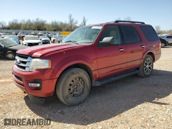2017 Ford Expedition XLT z VIN 1FMJU1JT2HEA73162, wystawiony jako Copart lot #50143685 z przebiegiem 158 016 mil mil oraz Szkoda całkowita • Salvage title. Historia ofert i sprzedaży dostępna na DreamBid. Obrazek 1.