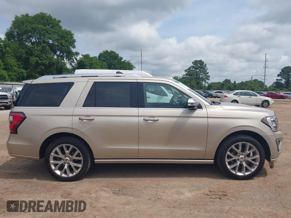 2018 Ford Expedition Platinum with VIN 1FMJU1MT6JEA33748, listed as a IAAI auction lot 42144346 with 188,585 mi miles. Bid and sale history available at carsss.com. Image 13.