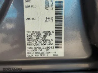 2016 Nissan Altima 2.5 SV with VIN 1N4AL3AP2GC118042, listed as a Copart auction lot 54186095 with 150,261 mi miles and Clean Title. Bid and sale history available at carsss.com. Image 12.