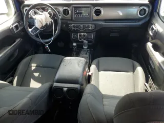 2019 Jeep Wrangler Unlimited Sahara with VIN 1C4HJXEN9KW592821, listed as a Copart auction lot 63204995 with 134,170 mi miles and Non repairable. Bid and sale history available at DreamBid. Image 8.