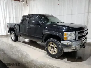 2011 Chevrolet Silverado 1500 LS with VIN 1GCRKREAXBZ328869, listed as a Copart auction lot 52325325 with 225,381 mi miles and Salvage Title. Bid and sale history available at carsss.com. Image 4.