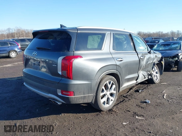 2020 Hyundai Palisade SEL z VIN KM8R4DHE0LU029784, wystawiony jako IAAI lot #41589568 z przebiegiem 61 804 mil mil oraz . Historia ofert i sprzedaży dostępna na DreamBid. Obrazek 4.