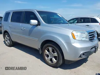 2012 Honda Pilot EX-L with VIN 5FNYF4H55CB057986, listed as a IAAI auction lot 42694617 with 163,962 mi miles and . Bid and sale history available at DreamBid. Image 1.
