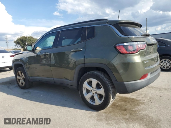 2018 Jeep Compass Latitude with VIN 3C4NJDBB7JT231278, listed as a Copart auction lot 72057934 with 54,039 mi miles and Salvage Title. Bid and sale history available at DreamBid. Image 2.