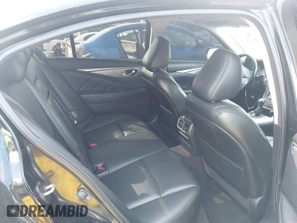 2014 Infiniti Q50 Premium with VIN JN1BV7AR2EM685587, listed as a IAAI auction lot 41777563 with 134,443 mi miles and . Bid and sale history available at DreamBid. Image 8.