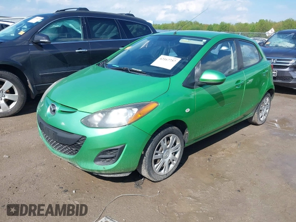 2011 Mazda 2 Sport with VIN JM1DE1HY5B0116705, listed as a IAAI auction lot 42167757 with 170,487 mi miles and . Bid and sale history available at DreamBid. Image 2.