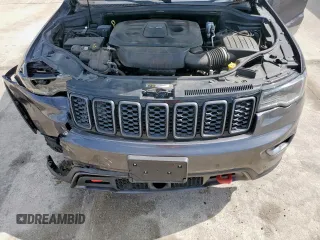 2018 Jeep Grand Cherokee Trailhawk with VIN 1C4RJFLG7JC467934, listed as a Copart auction lot 56193335 with 57,578 mi miles and Salvage title. Bid and sale history available at DreamBid. Image 12.